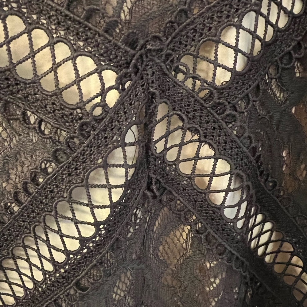 Guess Brown Lace Dress SzM - Picture 5 of 16